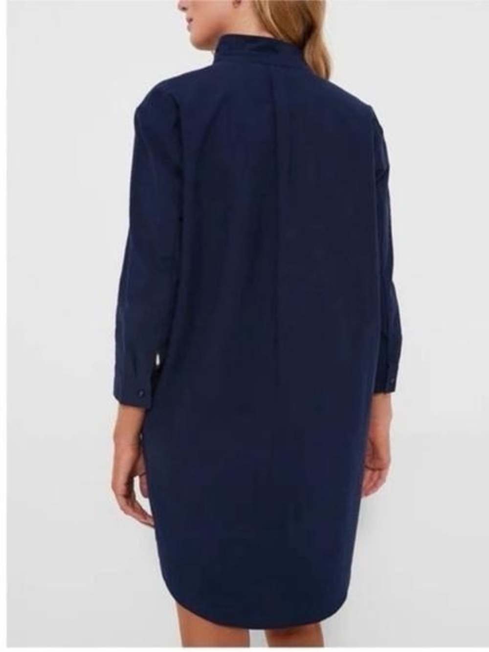 Tuckernuck | Pomander Place | Navy Shift Dress with 3/4 Sleeves - Picture 2 of 5